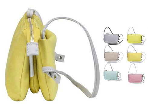 【豊岡鞄 つつむ S3101 グレー】TUTUMU スェードお散歩WALLET ショルダーバッグ